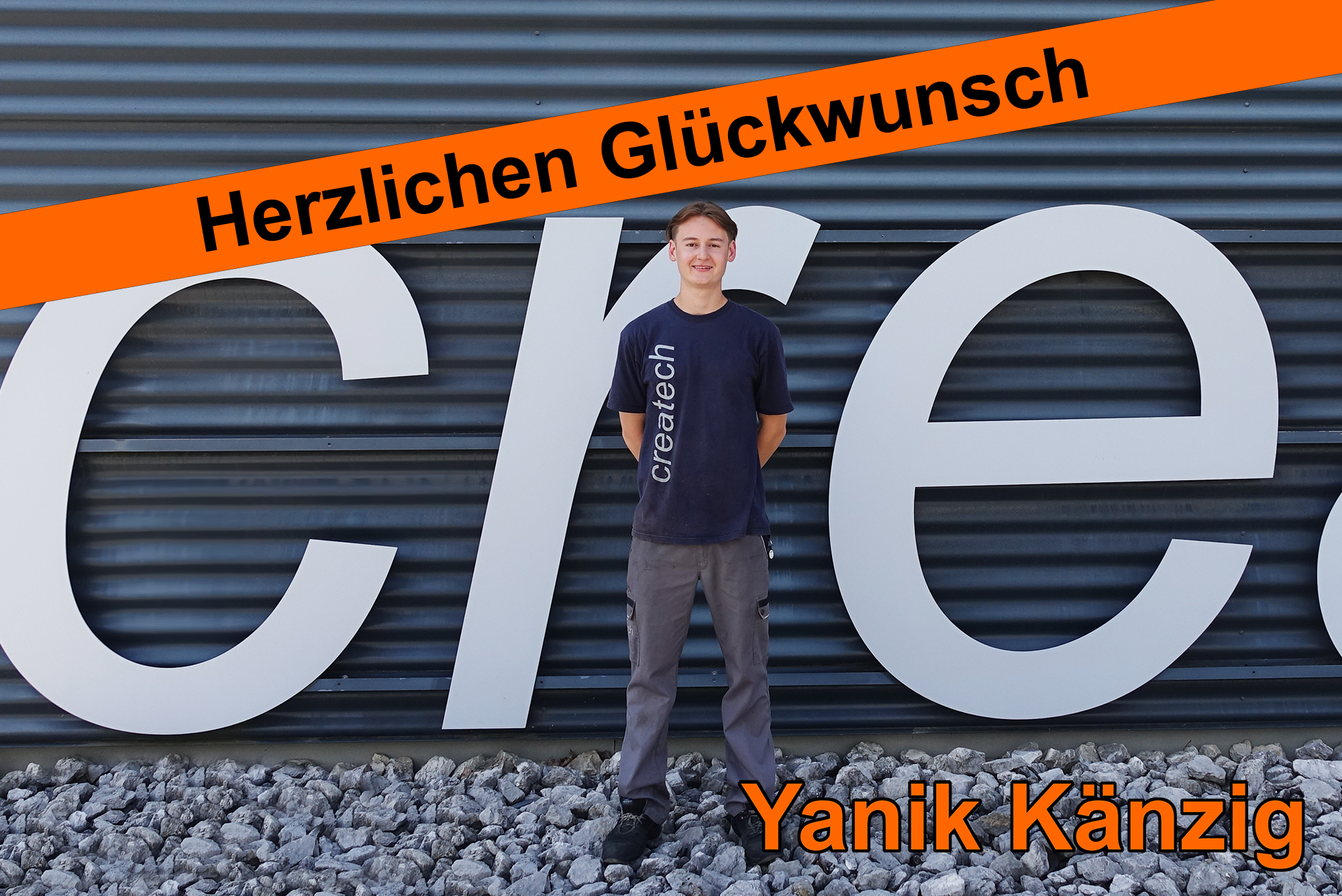 Gratulation zum Lehrabschluss
