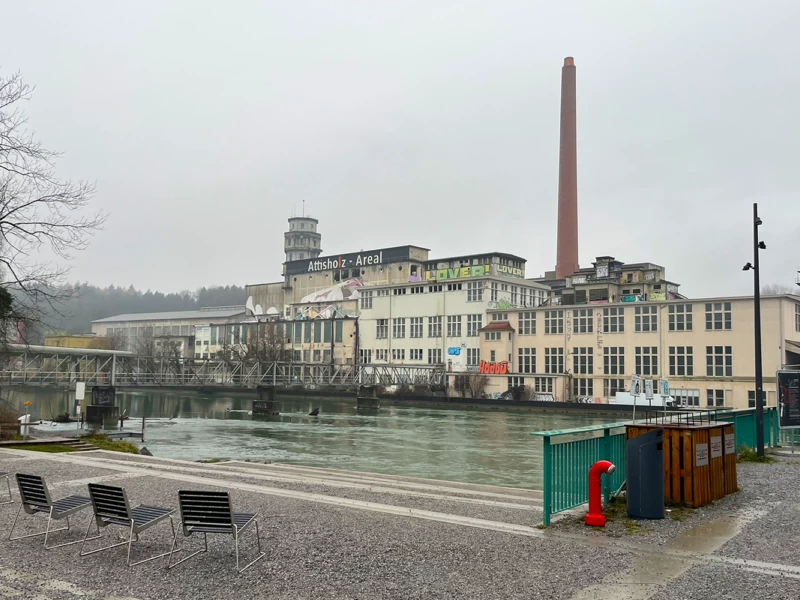 Weihnachtsfeier auf dem Attisholz-Areal